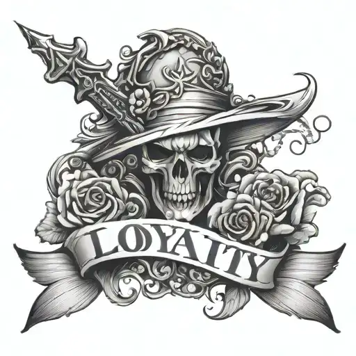 Loyalty tattoo design idea