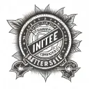 Interstate Sign tattoo design idea