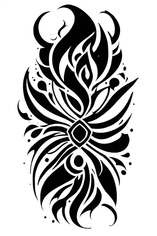 Guam feminine tattoo design idea