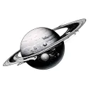 Filler Space tattoo design idea