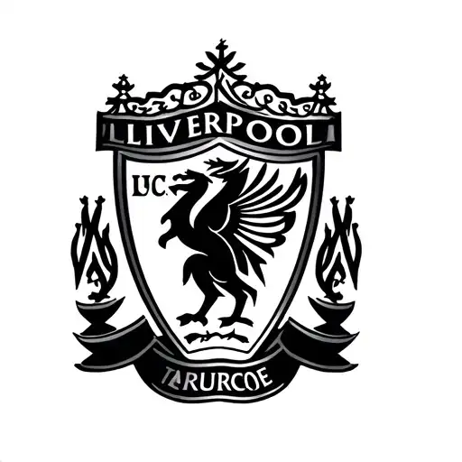 liverpool fc logo tattoo design idea