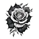 Bicep tattoo design idea