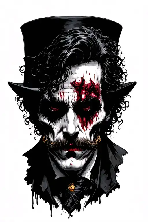 Jekyll And Hyde tattoo design idea