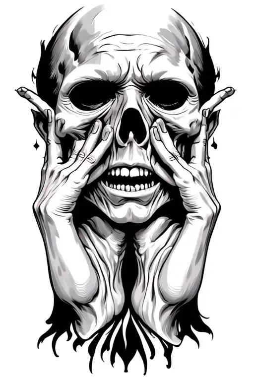 see no evil speak no evil tattoo design idea