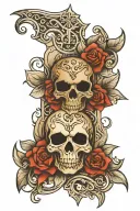 tooled leather tattoo design tattoo design idea