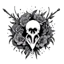 Abortion tattoo design idea