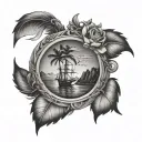 West Coast tattoo design idea
