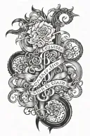 isaiah 6:8 written tattoo design idea