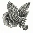 Airborne Wings tattoo design idea