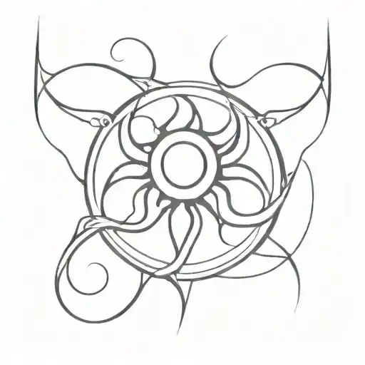 Azathoth tattoo design idea