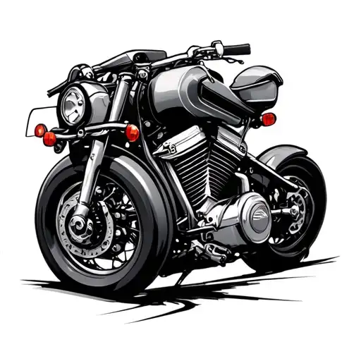motor tattoo design idea