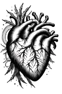 heartagram included tattoo design idea