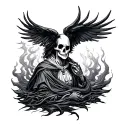 purgatory tattoo design idea