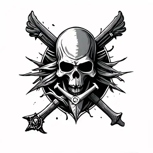 Substitute Soul Reaper Badge tattoo design idea