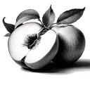 peaches in a can tattoo design idea