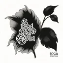 Lola written tattoo design idea