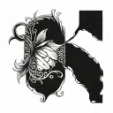 Lola written tattoo design idea