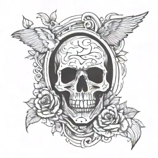 Rip Dad tattoo design idea