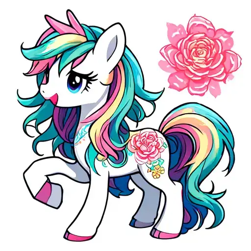 my little pony cutie mark tattoo design idea