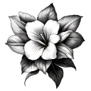 Paperwhite tattoo design idea