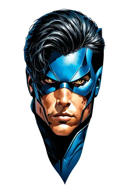 sentry marvel comics tattoo design idea