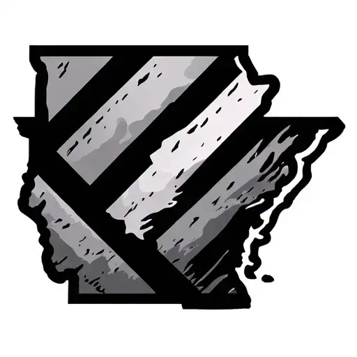 Arkansas and Florida tattoo design idea