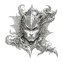 manga panel tattoo design idea