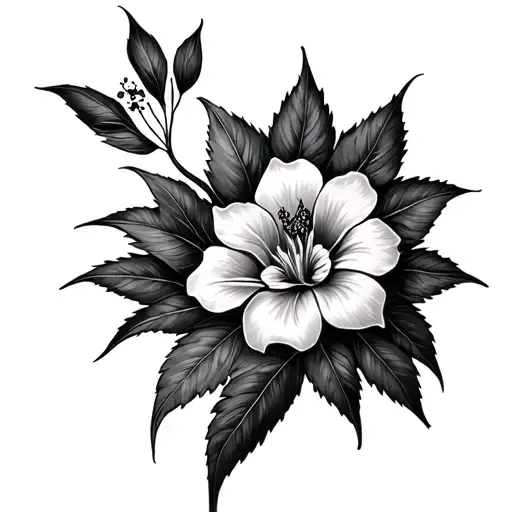 Maryjane tattoo design idea