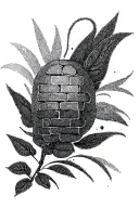 brick tattoo design idea