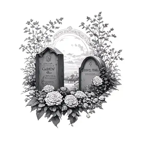 Graves Into Gardens tattoo design idea