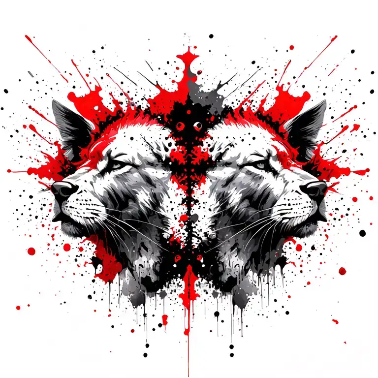 Romulus And Remus tattoo design idea