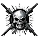 Warhammer 40k deathwatch tattoo design idea