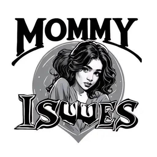 Mommy Issues tattoo design idea