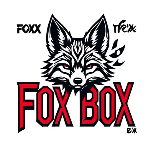 "Fox Box" "Fox Box" Military Fox Box logo tattoo design idea