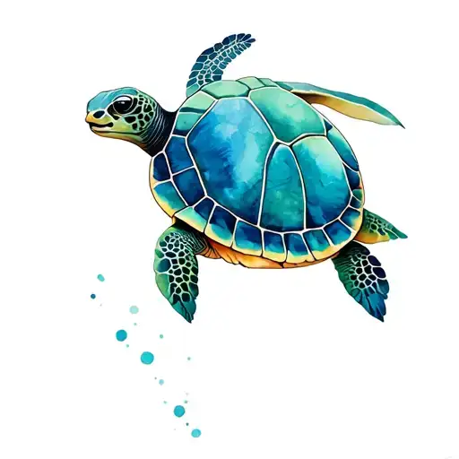 infertility journey and turtle tattoo design idea