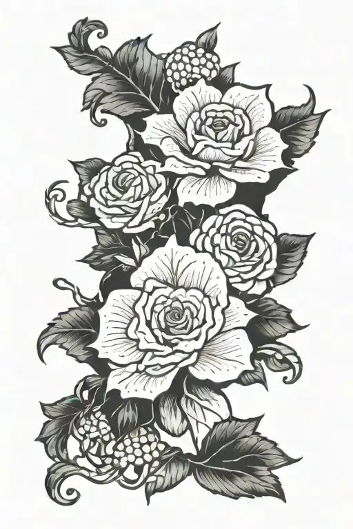 country georgia tattoo design idea