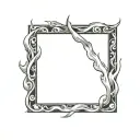 Filler Flames tattoo design idea