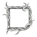 Filler Flames tattoo design idea