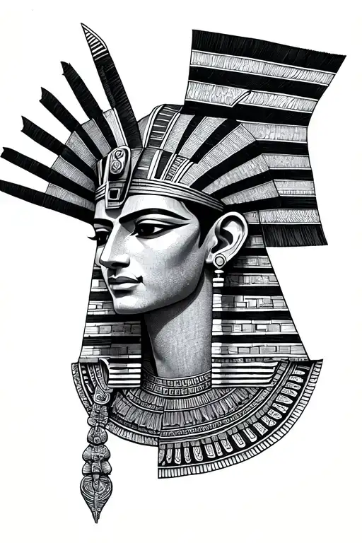 Seth Egyptian God tattoo design idea