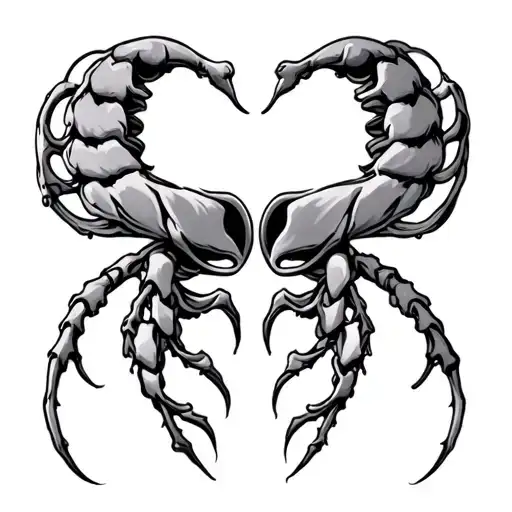 Cancer Gemini tattoo design idea
