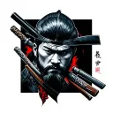 Code you Bushido tattoo design idea
