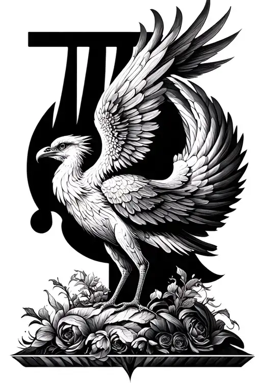 pi, fibonacci, science, family, phoenix, intellectual  tattoo design idea