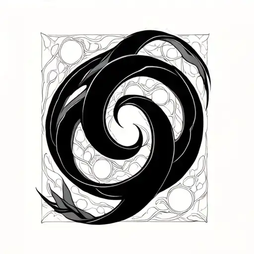 Auryn symbol from neverending story tattoo design idea