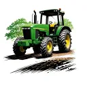 john deere tractor tattoo design idea