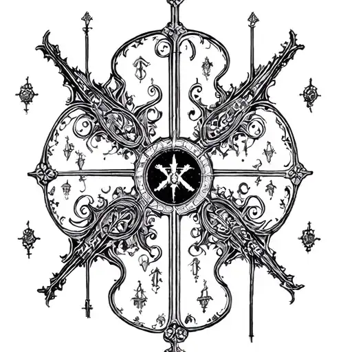 Chartres Cathedral tattoo design idea