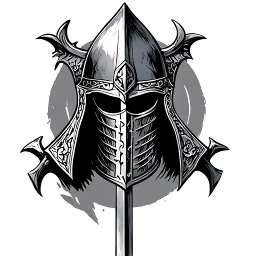 knight Templar tattoo design idea