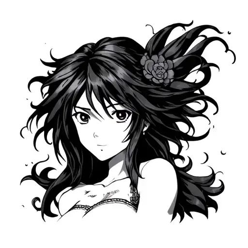 One Piece Nami tattoo design idea