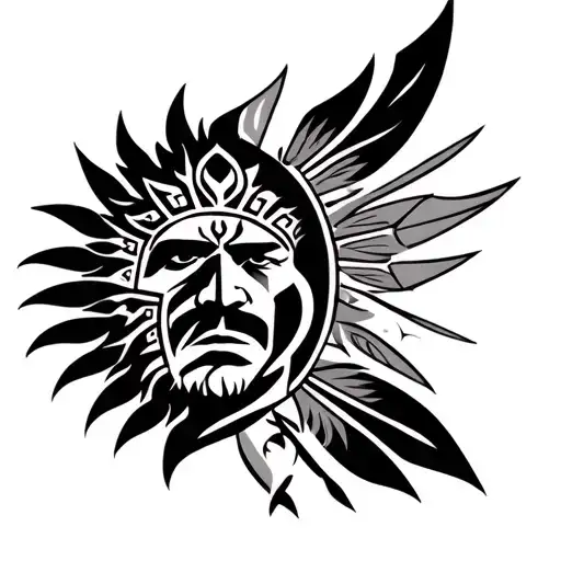 maori warrior tattoo design idea