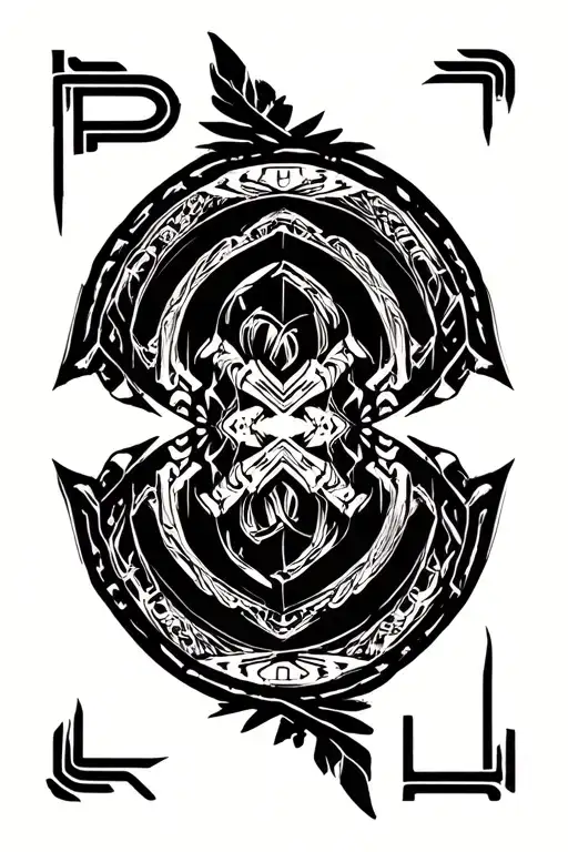 "B E L I A L" BELIAL tattoo design idea