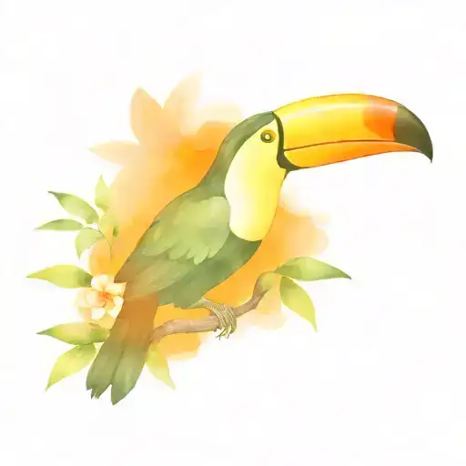 toucan tattoo tattoo design idea
